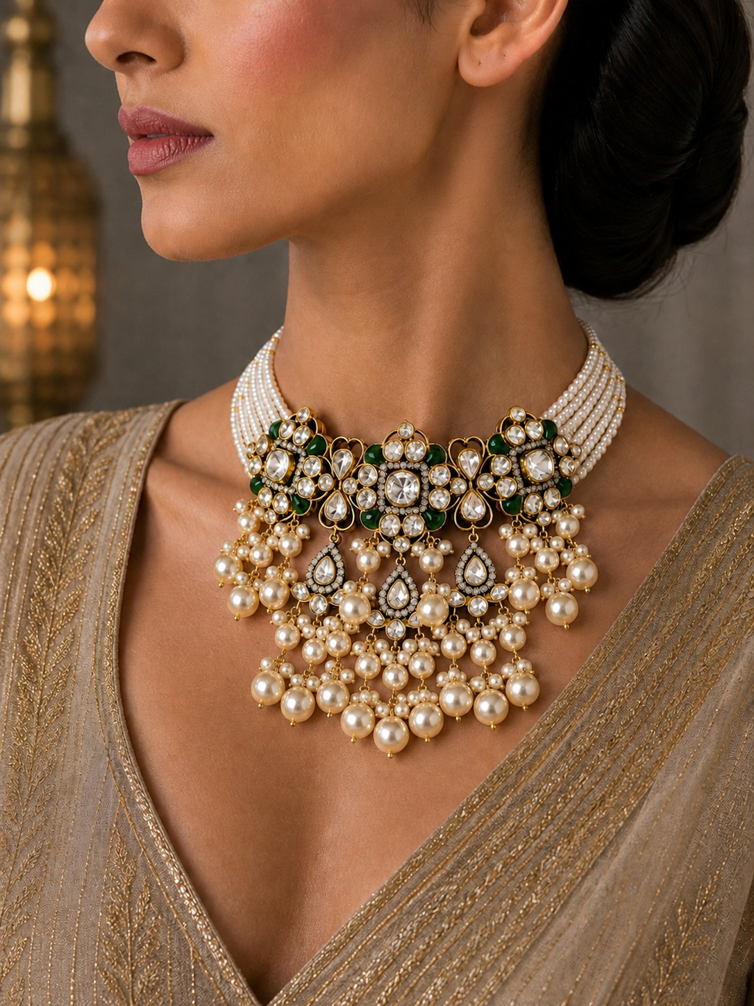 The Royal Elegant Diamond Classic Jewelry Set