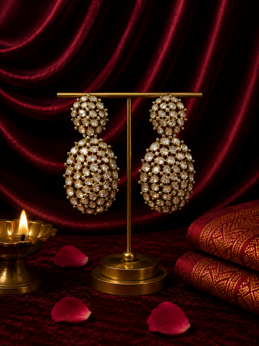 Maharani Polki Earrings