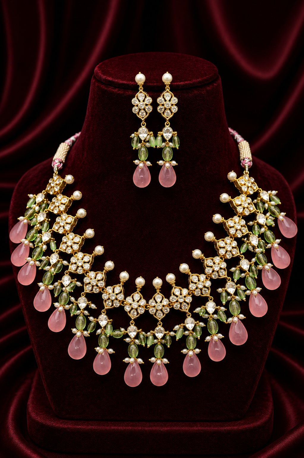 The Royal Bridal Pearl Bold Jewelry Set