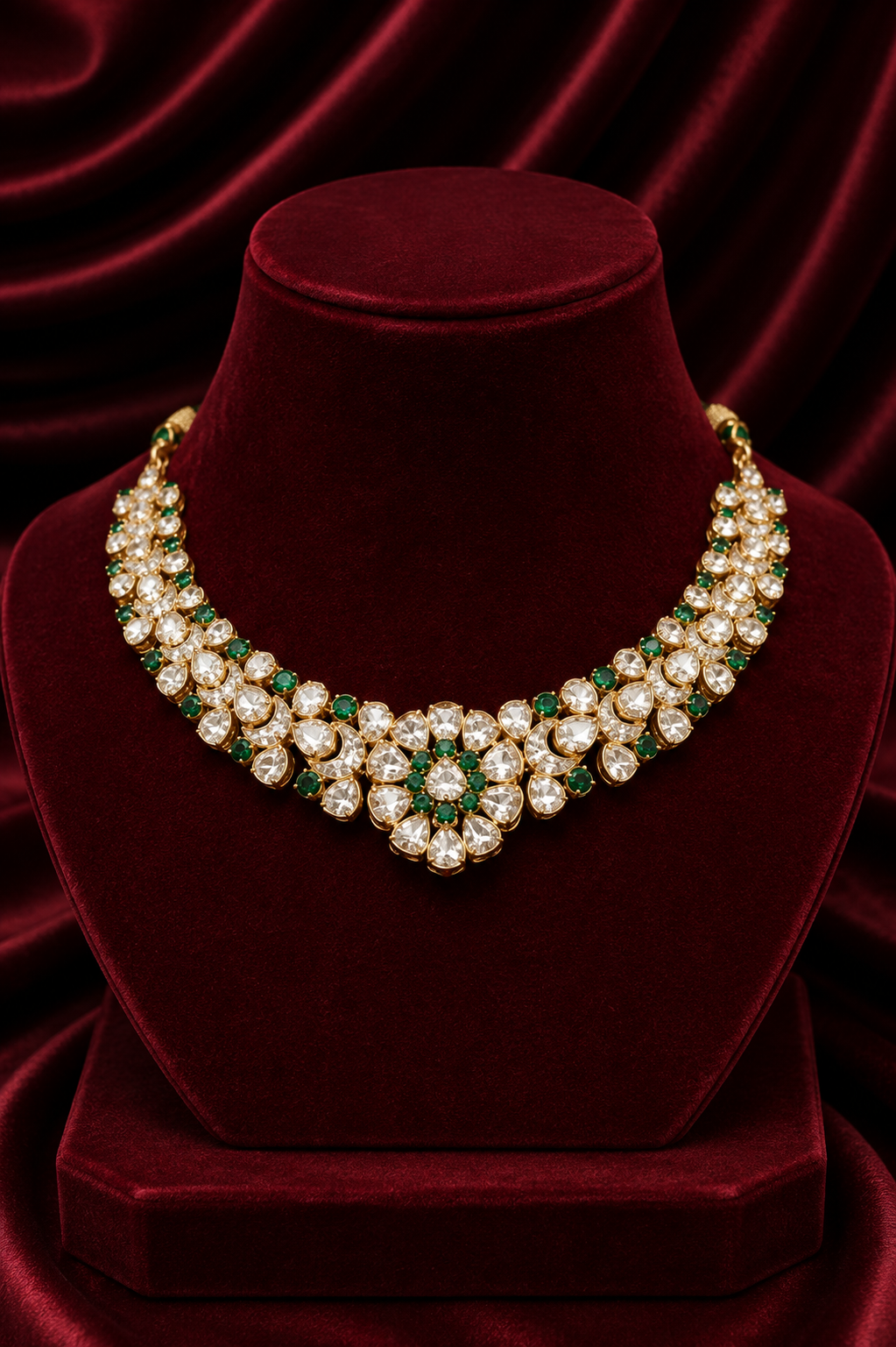 The Vintage Timeless Gold Floral Jewelry Set