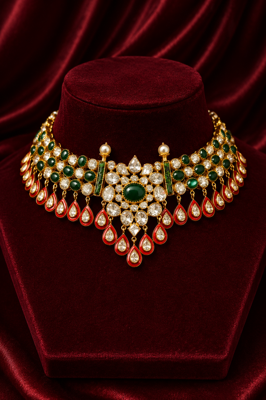 The Classic Bridal Kundan Bold Jewelry Set