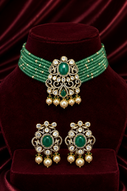 The Heritage Bridal Gold Statement Jewelry Set