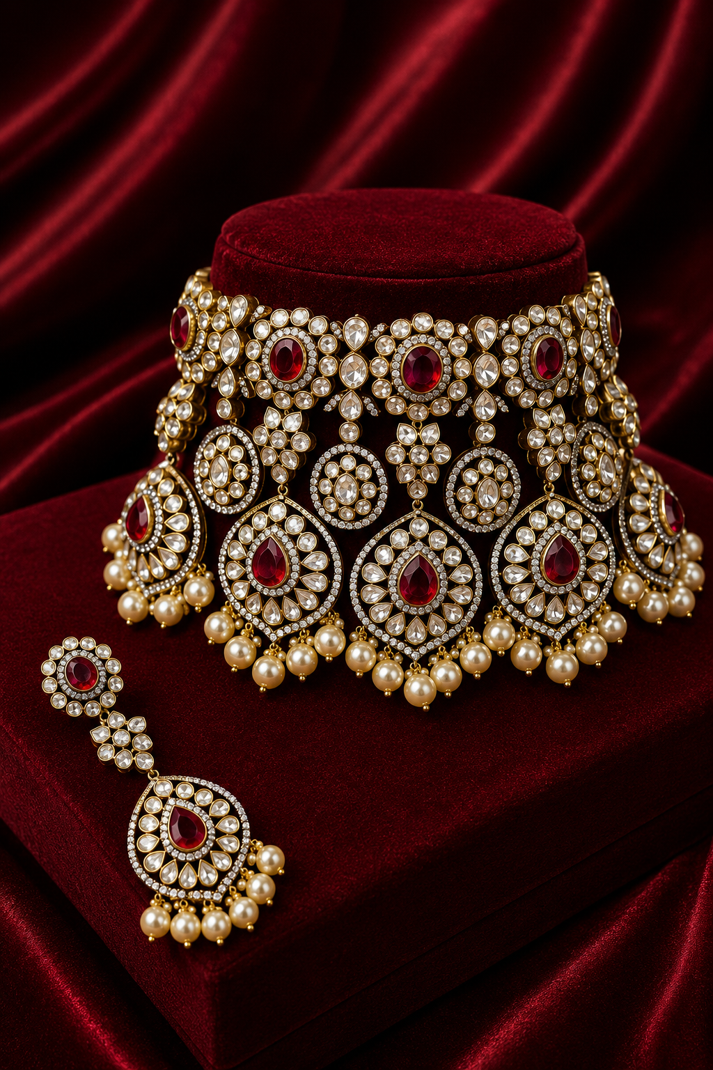 The Classic Elegant Gold Classic Jewelry Set